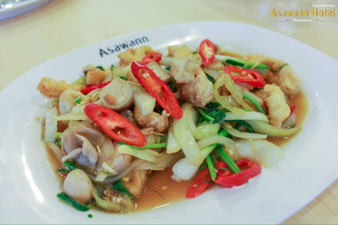 Asawann Hotel Nong Khai Bagian luar foto