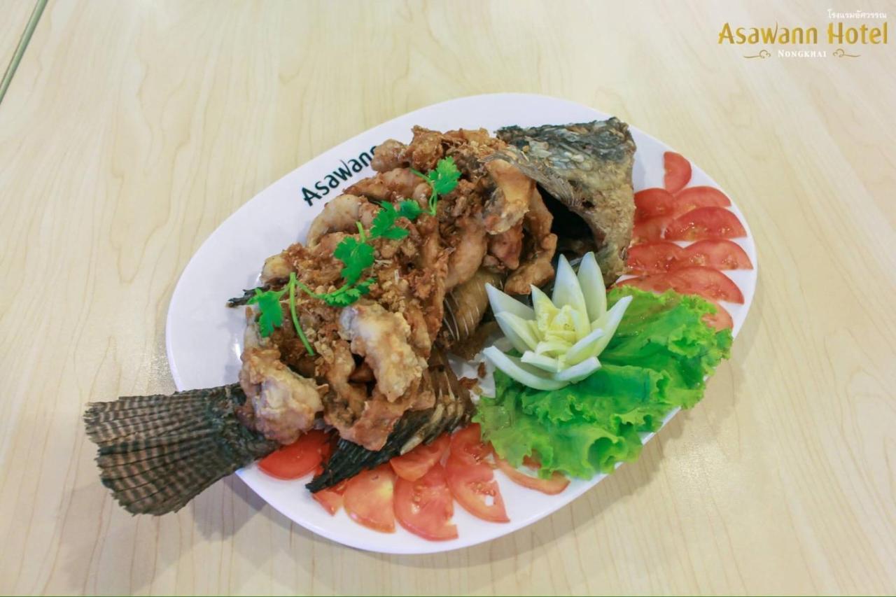 Asawann Hotel Nong Khai Bagian luar foto